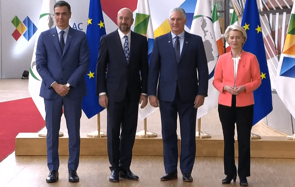 Documento íntegro de la Declaración de la Cumbre UE-CELAC condenando la guerra y pidiendo el fin del embargo de EEUU contra Cuba firmado tambien por Venezuela y Cuba (+video)
