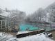 El paraíso termal de Bains de Llo emerge entre copos de nieve