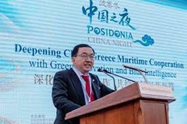 CSSC presenta sus logros en construcción naval ecológica e inteligente en la Posidonia China Nigh en Atenas
